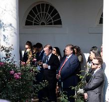 President Joe Biden Addressed The Nation For The Rose Garden