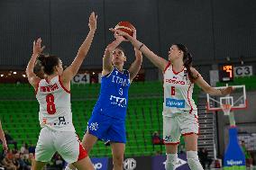 BASKET - Evento - Women's Euro Basket 2025 Qualifiers - Italy vs Czech Republic