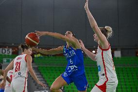 BASKET - Evento - Women's Euro Basket 2025 Qualifiers - Italy vs Czech Republic