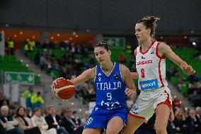 BASKET - Evento - Women's Euro Basket 2025 Qualifiers - Italy vs Czech Republic