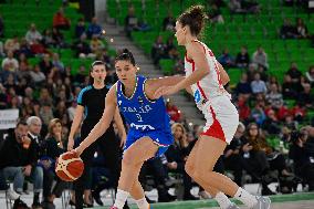 BASKET - Evento - Women's Euro Basket 2025 Qualifiers - Italy vs Czech Republic