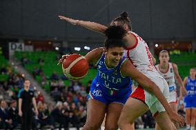 BASKET - Evento - Women's Euro Basket 2025 Qualifiers - Italy vs Czech Republic