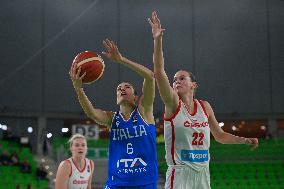 BASKET - Evento - Women's Euro Basket 2025 Qualifiers - Italy vs Czech Republic