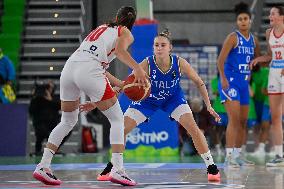 BASKET - Evento - Women's Euro Basket 2025 Qualifiers - Italy vs Czech Republic