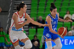 BASKET - Evento - Women's Euro Basket 2025 Qualifiers - Italy vs Czech Republic