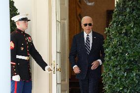 President Biden Speaks About The Transition To President Trump During A Speech In The Rose Garden