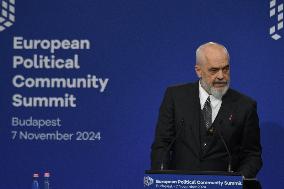 European Political Community Summit In Budapest:-Press Conference