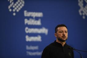 European Political Community Summit In Budapest:-Press Conference