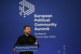 European Political Community Summit In Budapest:-Press Conference