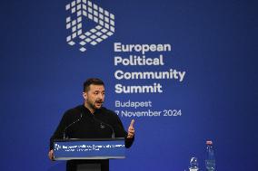 European Political Community Summit In Budapest:-Press Conference