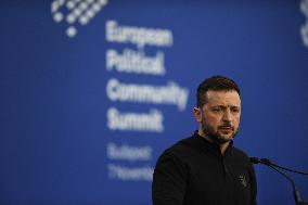 European Political Community Summit In Budapest:-Press Conference