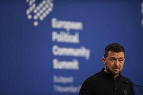 European Political Community Summit In Budapest:-Press Conference