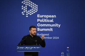 European Political Community Summit In Budapest:-Press Conference