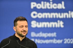 European Political Community Summit In Budapest:-Press Conference