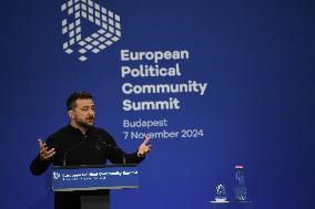 European Political Community Summit In Budapest:-Press Conference