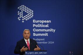 European Political Community Summit In Budapest:-Press Conference