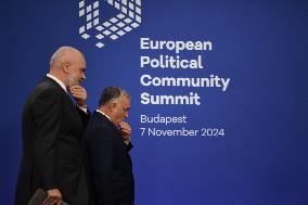 European Political Community Summit In Budapest:-Press Conference