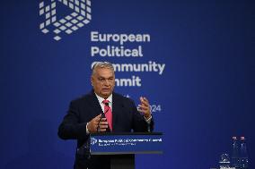 European Political Community Summit In Budapest:-Press Conference