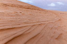 Panorama Of Sahara In Tunisia