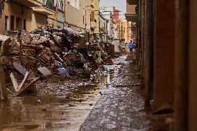 Devasting Scenes From The Paiporta Flood