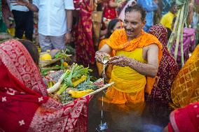 Chhath Puja In Ahmedabad