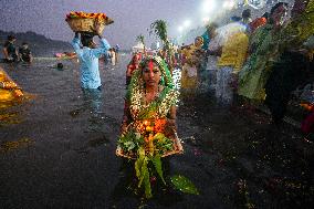 Chhath Puja In Ahmedabad