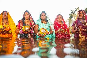 Chhath Puja In Ahmedabad