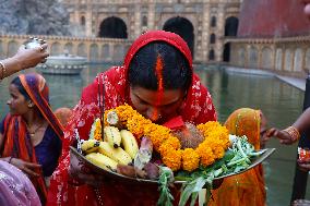 Chhath Puja Festival In Jaipur