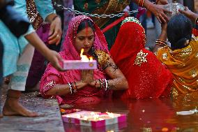 Chhath Puja Festival In Jaipur