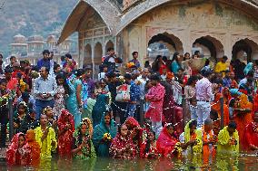 Chhath Puja Festival In Jaipur