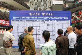 Job Fair in Chongqing