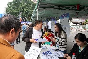 Job Fair in Chongqing