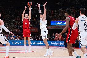 BASKET - Euroleague - EA7 Emporio Armani Milano vs Real Madrid