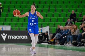 BASKET - Evento - Women's Euro Basket 2025 Qualifiers - Italy vs Czech Republic