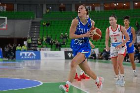 BASKET - Evento - Women's Euro Basket 2025 Qualifiers - Italy vs Czech Republic