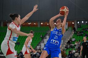 BASKET - Evento - Women's Euro Basket 2025 Qualifiers - Italy vs Czech Republic