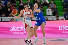 BASKET - Evento - Women's Euro Basket 2025 Qualifiers - Italy vs Czech Republic