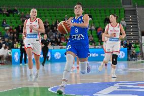 BASKET - Evento - Women's Euro Basket 2025 Qualifiers - Italy vs Czech Republic