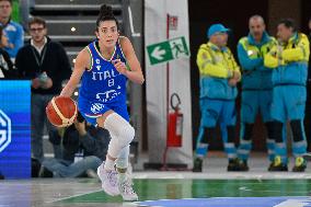 BASKET - Evento - Women's Euro Basket 2025 Qualifiers - Italy vs Czech Republic