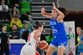 BASKET - Evento - Women's Euro Basket 2025 Qualifiers - Italy vs Czech Republic