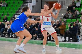 BASKET - Evento - Women's Euro Basket 2025 Qualifiers - Italy vs Czech Republic