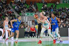 BASKET - Evento - Women's Euro Basket 2025 Qualifiers - Italy vs Czech Republic