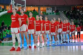 BASKET - Evento - Women's Euro Basket 2025 Qualifiers - Italy vs Czech Republic