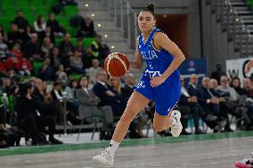 BASKET - Evento - Women's Euro Basket 2025 Qualifiers - Italy vs Czech Republic