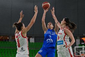 BASKET - Evento - Women's Euro Basket 2025 Qualifiers - Italy vs Czech Republic