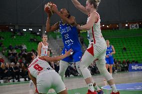 BASKET - Evento - Women's Euro Basket 2025 Qualifiers - Italy vs Czech Republic