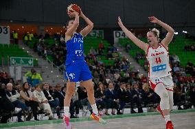 BASKET - Evento - Women's Euro Basket 2025 Qualifiers - Italy vs Czech Republic