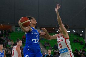 BASKET - Evento - Women's Euro Basket 2025 Qualifiers - Italy vs Czech Republic