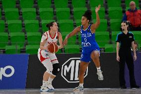 BASKET - Evento - Women's Euro Basket 2025 Qualifiers - Italy vs Czech Republic