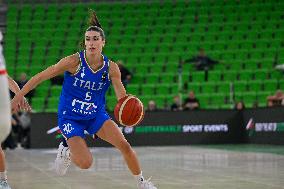 BASKET - Evento - Women's Euro Basket 2025 Qualifiers - Italy vs Czech Republic